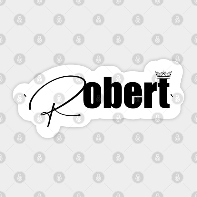 Robert Sticker by Svetlana Pelin